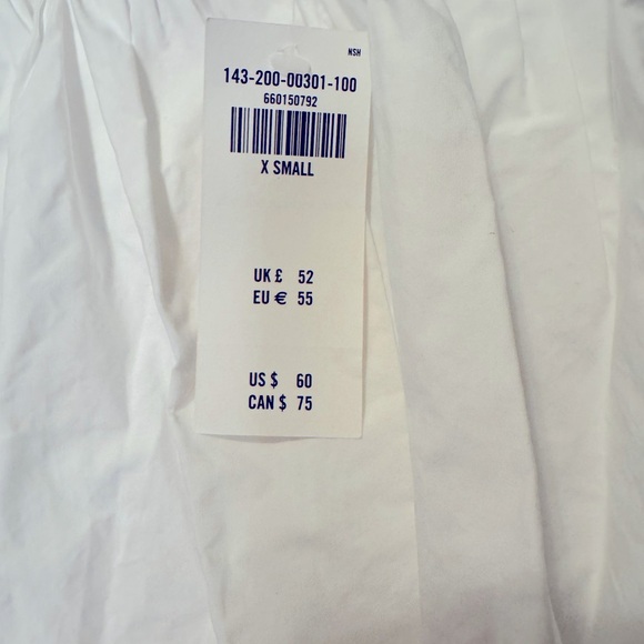 Abercrombie and Fitch white mini bubble skort size XS - Picture 2 of 3